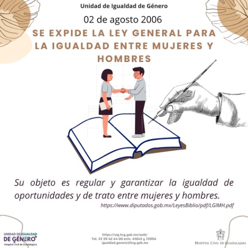 Ley General para la igualdad entre Mujeres y Hombres