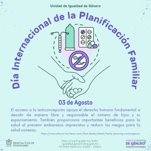 Día Internacional de la Planificación Familiar