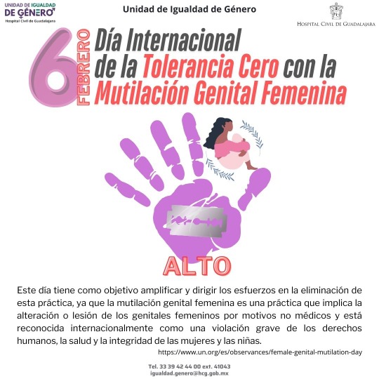 Día Internacional de la Tolerancia Cero con la Mutilación Genital Femenina
