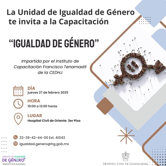 Capacitación "Igualdad de Género"