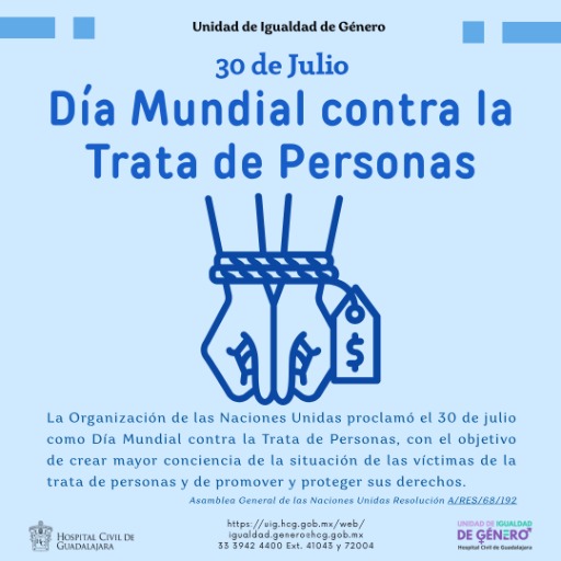 Día Mundial contra la Trata de Personas