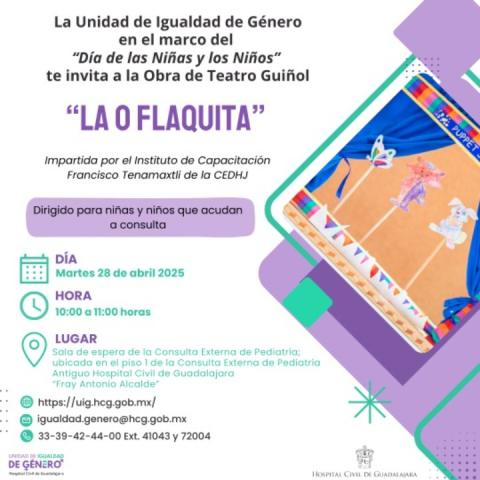 Obra de Teatro "La O Flaquita"